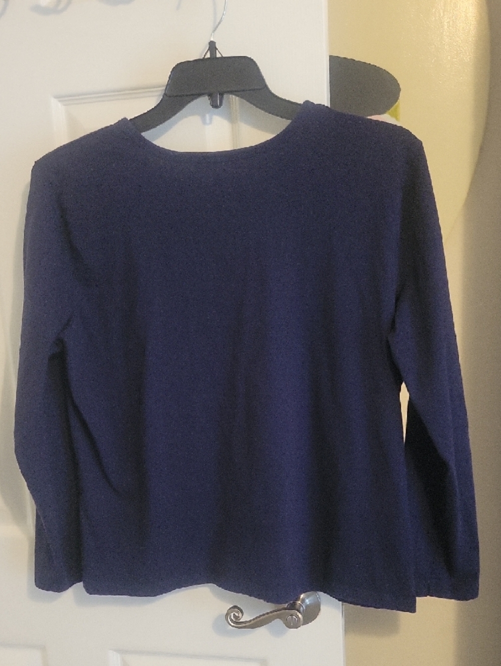 Ralph Lauren Lauren SzXL Cotton Active Navy Crewneck Pullover gold insignia - Picture 3 of 3